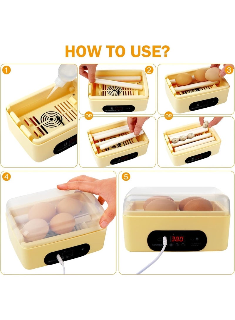 Neo Classic 6 Egg aAutomatic Mini Digital Egg Incubator Hatcher Eggs Hatching Machine - Image 4