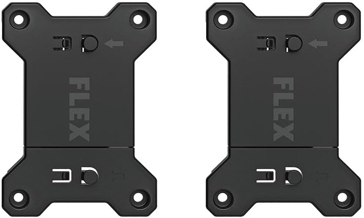 FLEX STACK PACK Storage System Adjustable Charger Mounts 2 Pack  FS16062 - Image 1