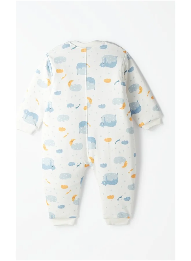 JUNE June Baby Sleepsuit Light Blue