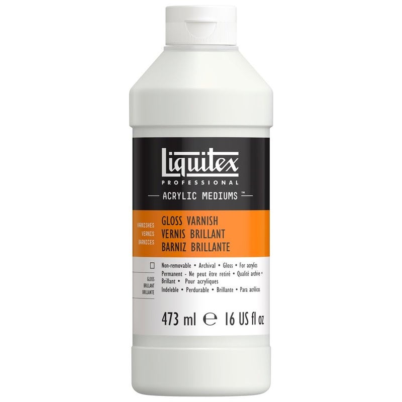 Liquitex Professional Gloss Varnish, 473ml (16-oz)