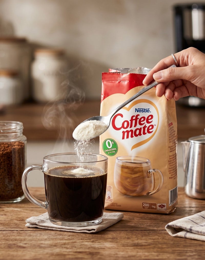 Nestle Coffee Mate Creamer 0% Cholesterol, 1KG - Image 2