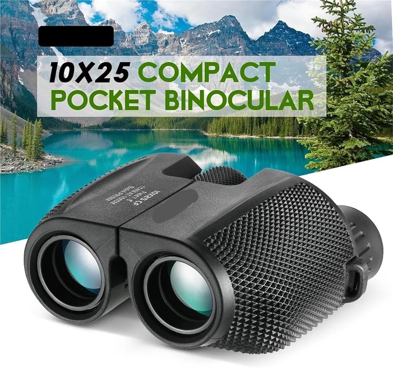 10x25 HD BAK4 منشور مقاوم للماء مناظير للصيد الرياضة السفر - Image 4