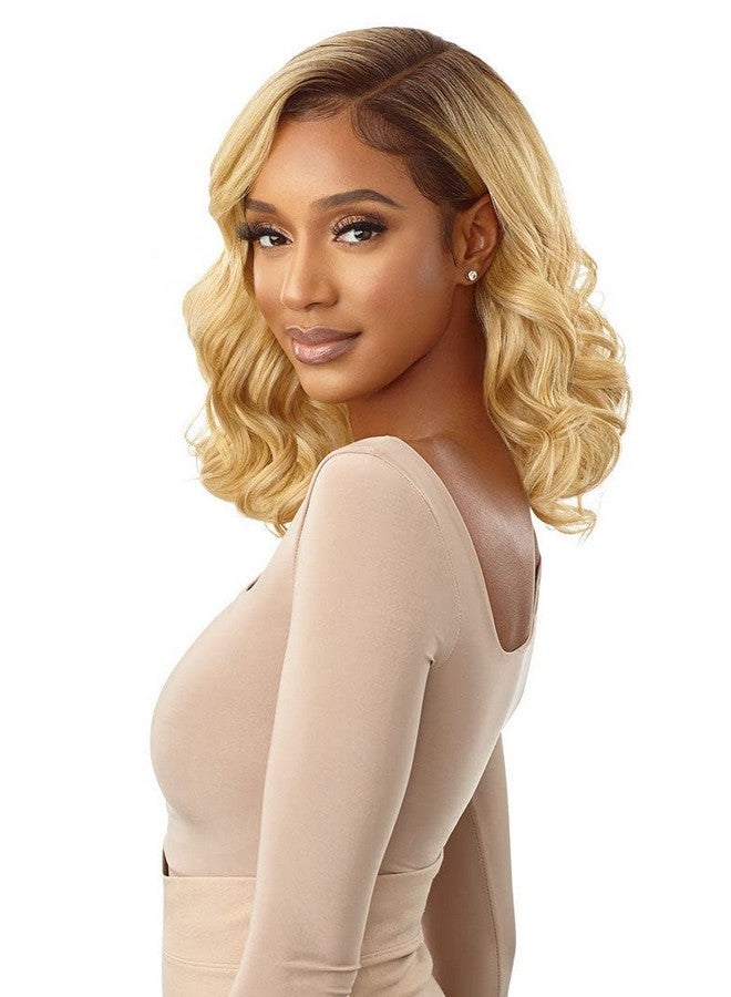 Outre Utre Melted Hairline Synthetic Hd Lace Front Wig Herminia (1B Off Black) - Image 4