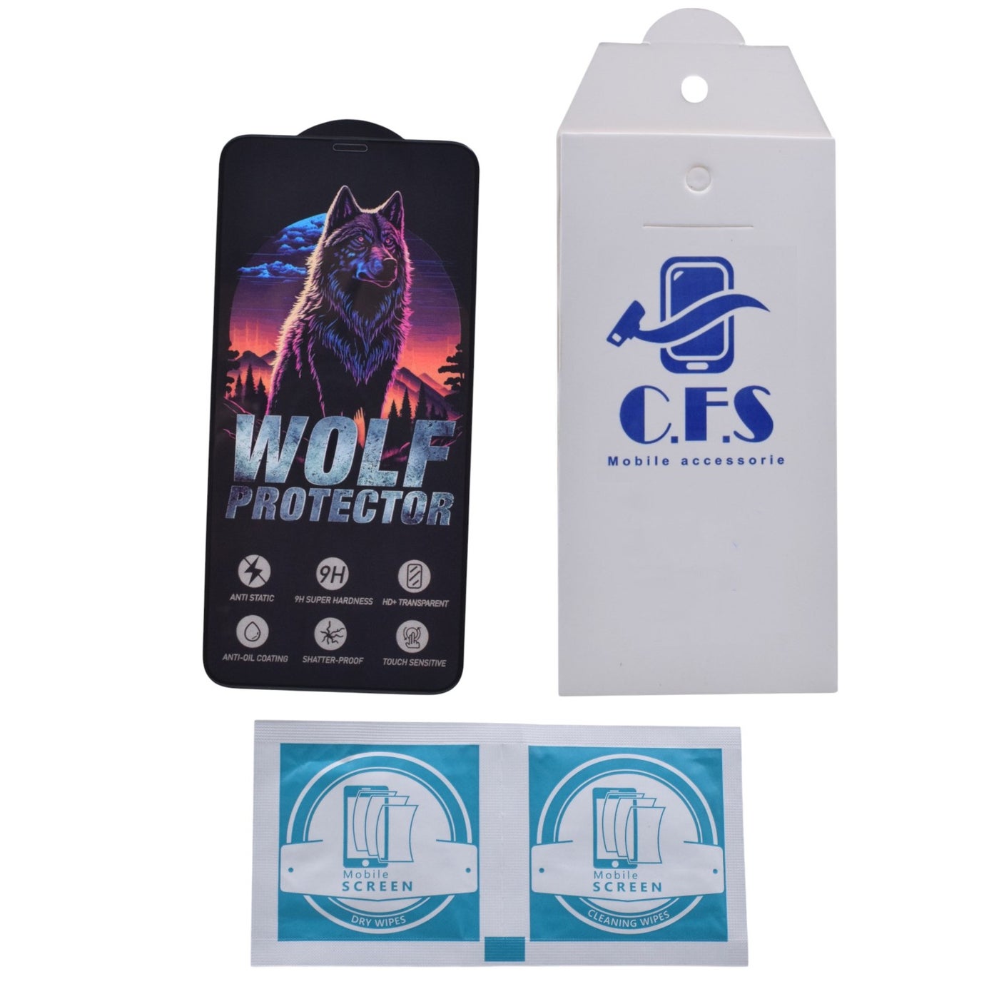 wolf Wolf Glass Screen Protector For Apple iPhone 11 Pro Max ZD07037158A357863CC52Z
