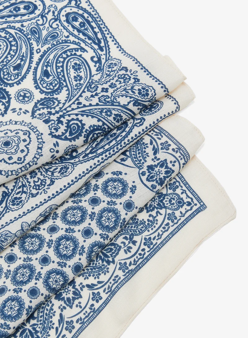Ginger Silk Printed Summer Scarf