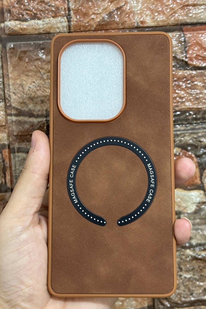 Cover Back MagSafe Case Compatible with Phone Xiaomi Redmi Note 13