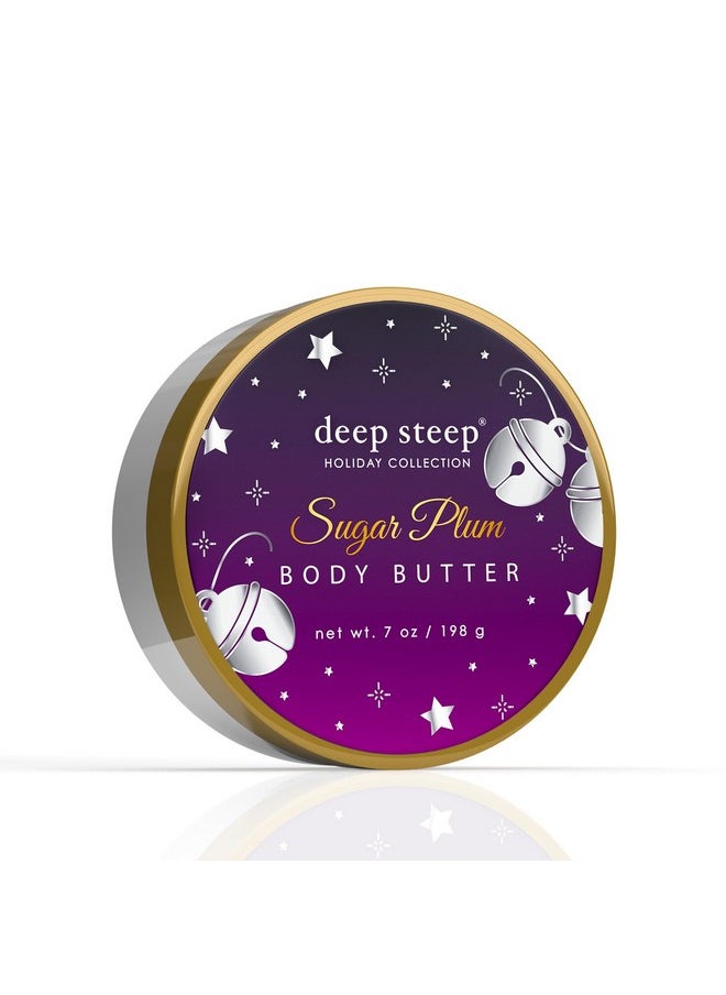 Deep Steep - Holiday Body Butter 7Oz (Sugar Plum) - Image 1