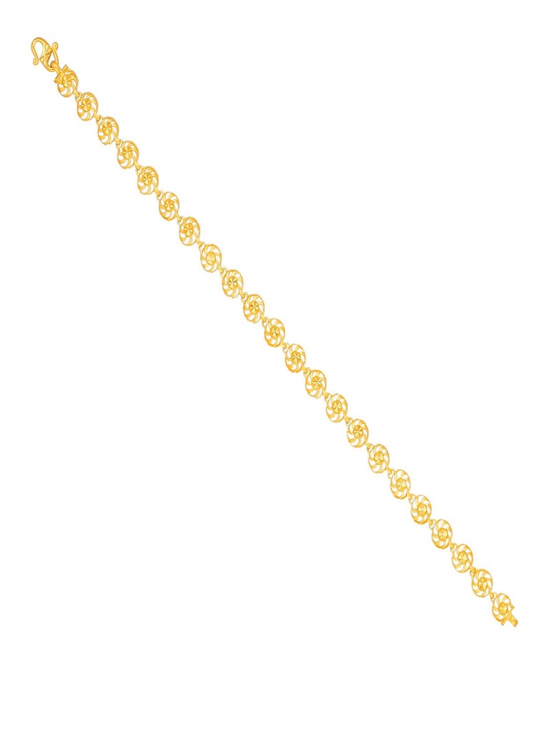 Malabar Gold and Diamonds 22k 916 Purity Malabar Gold Bracelet AIBR049Y75  - Image 2