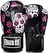 FINGER TEN Boxing Gloves Women Punching Sparring Kickboxing MMA Training Heavy Bag Glove Pink White Rosy Black Leather for 8 10 12 14 oz for WomensBlack Printed 10 oz - Image 3