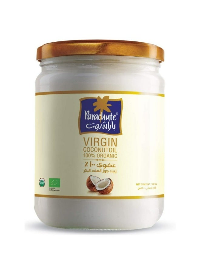 Parachute Advansed Parachute Organic Virgin Coconut Oil White 500ml - Image 1