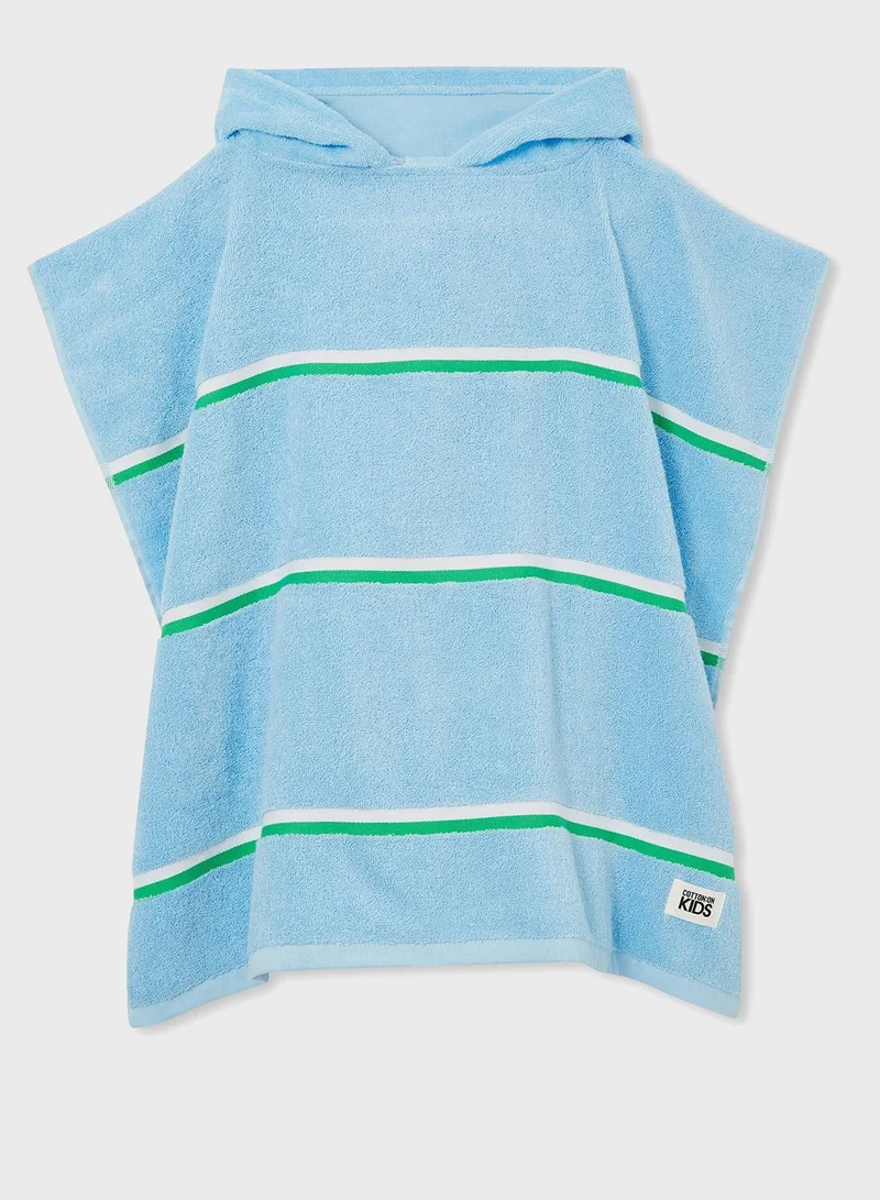 Cotton On Stripes Hooded Towel