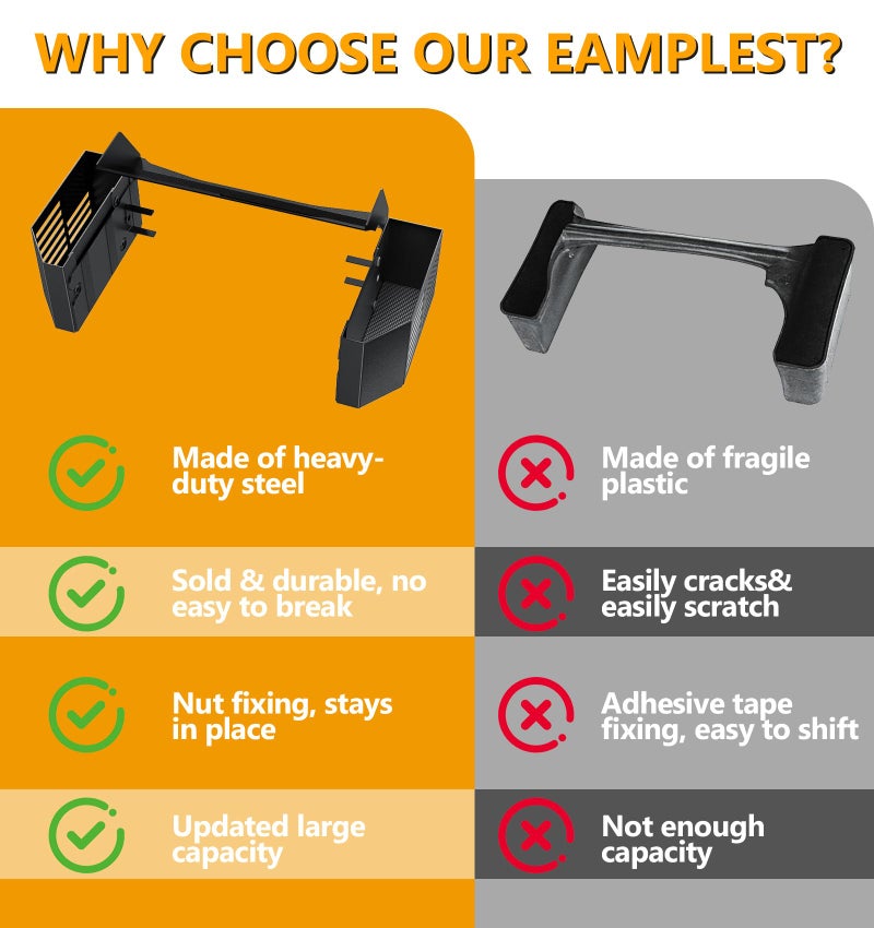 Eamplest Upgrade Magnetic Metal Gear Shift Center Console Organizer for Jeep Wrangler Accessories and Jeep Gladiator JL JLU 2026 2025 2024 2023-2018 Rubicon Sahara 4xe Storage Box Tray,US Flag Log - Image 5