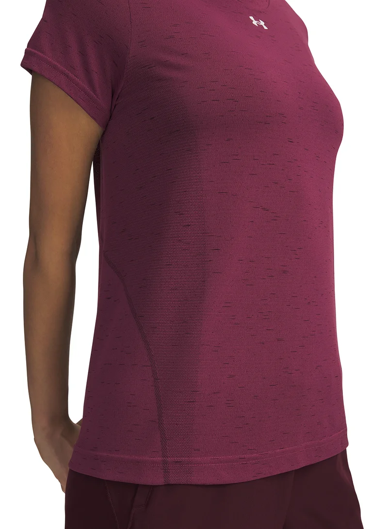 UNDER ARMOUR  Vanish Seamless Loose Fit T-Shirt for Women | Best Price UAE