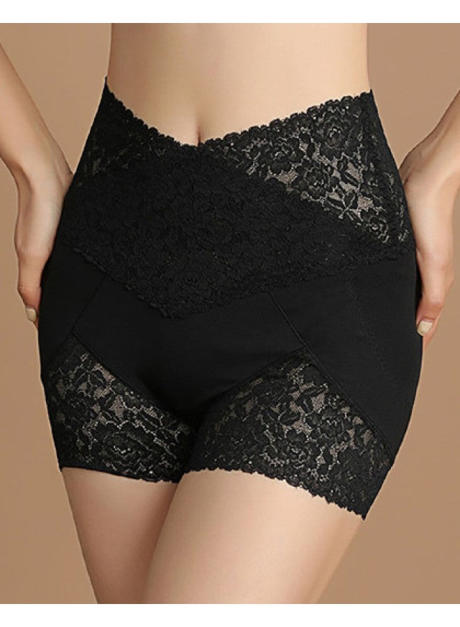 Top melon Women'S Safety Shorts High-Waisted Tummy Control Lifting Anti-Peek Underwear Comfortable Breathable Home Shorts - Image 1