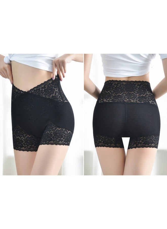 Top melon Women'S Safety Shorts High-Waisted Tummy Control Lifting Anti-Peek Underwear Comfortable Breathable Home Shorts - Image 5
