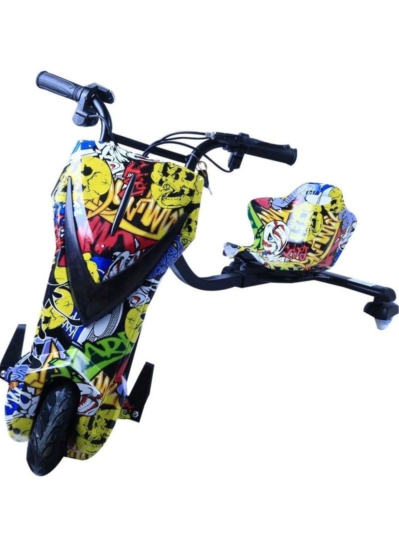 Winner Sky 3 Wheel 36 V Electric Drifting Scooter 360 Degree Rotation with Led Light Comfortable Seat Multi Color  - Image 1