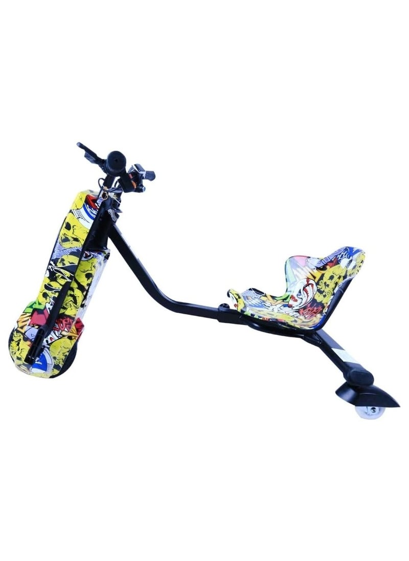 Winner Sky 3 Wheel 36 V Electric Drifting Scooter 360 Degree Rotation with Led Light Comfortable Seat Multi Color  - Image 2