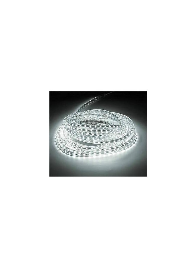 White LED lighting strip, 20 meters + 2 plugs  - Image 1