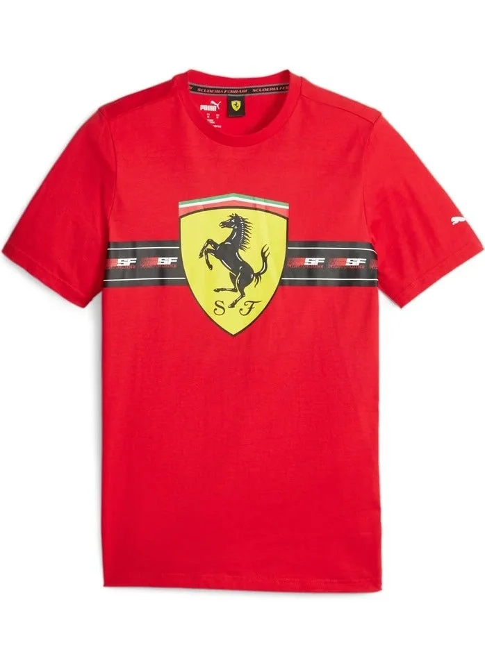 Scuderia Ferrari  Scuderia Ferrari Race Big Shield Men's Tee for Men | Best Price UAE