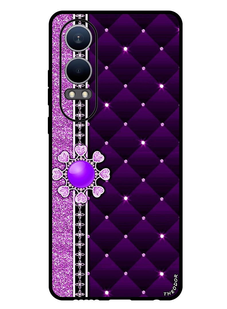 Theodor Protective Case Anti Scratch Shock Proof Bumper Cover For OnePlus Nord CE4 Lite Purple Stappers - Image 1