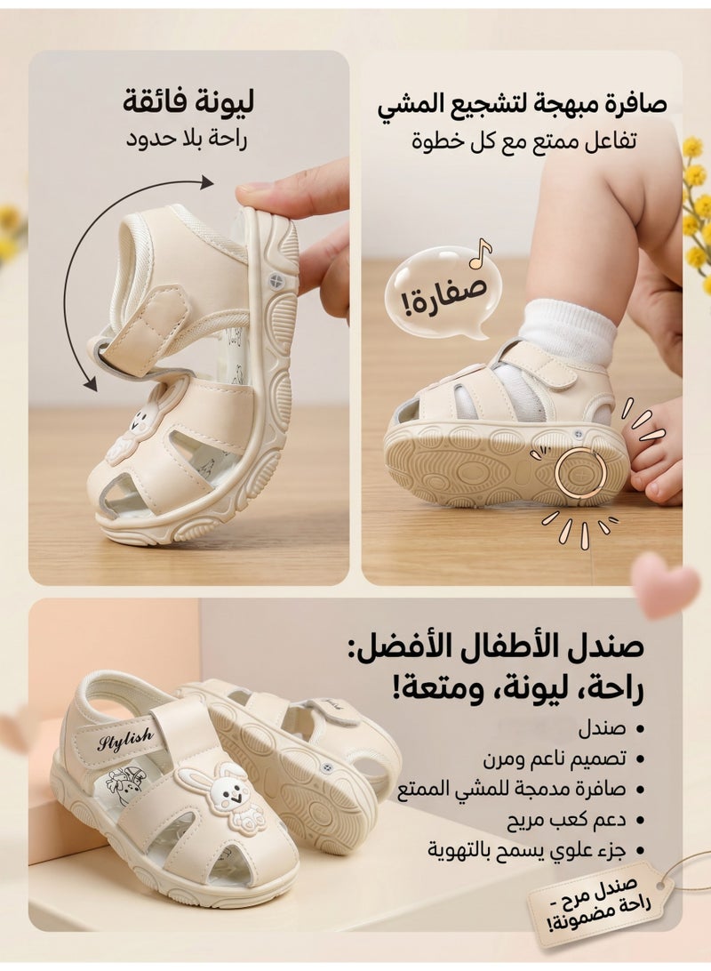 stylish Baby shoes with sound - Baby shoes with sound - Baby sandals with whistle | Sole with whistle, shoes and sandals that make noise for girls and boys, baby girl shoes and comfortable sandal slippers, baby shoes with sound in modern designs and suitable for children's gifts - Image 2