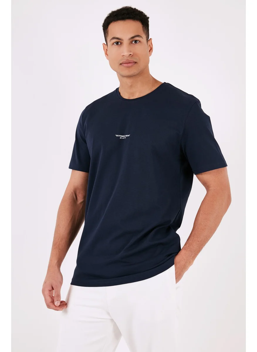 Buratti 100% Cotton Crew Neck Regular Fit T Shirt Men's T Shirt 5902757