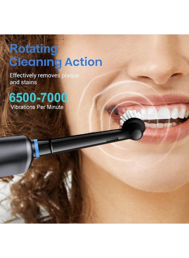 Rotating Electric Toothbrush for Adult Teeth whitening Teeth Brushes 3D round head soft brush Rechargeable Electric Toothbrush - Image 3