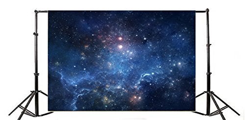 AOFOTO 8x6ft Fantastic Nebula Backdrop Aerospace Starry Sky Photography Background Universe Galaxy Cosmos Outer Space Milky Way Science Fiction Photo Studio Props Vinyl Wallpaper Child Adult Portrait - Image 3