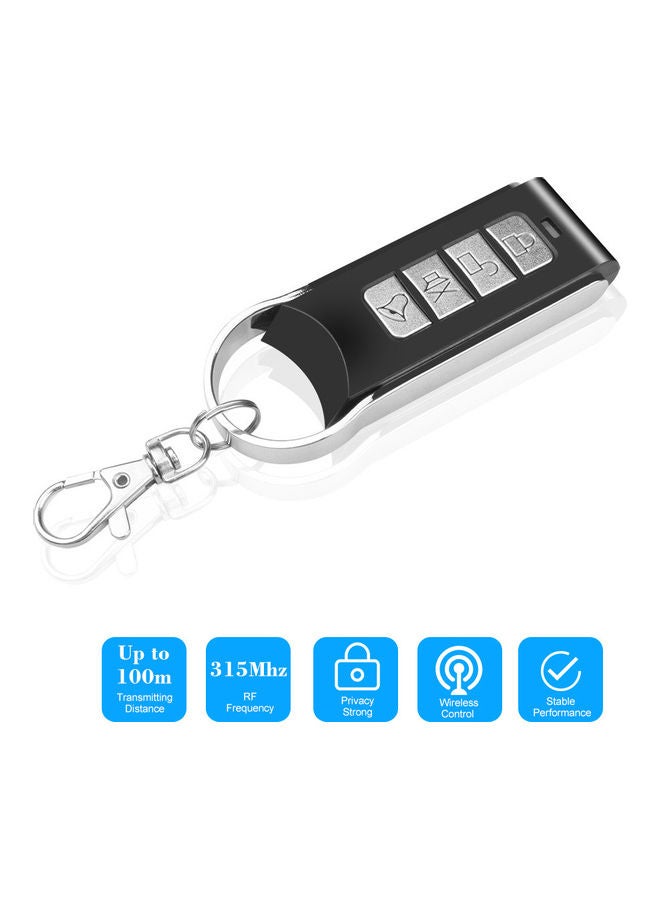 NIBEMINENT Garage Door Opener Remote Control Duplicator Key Fob Black - Image 1