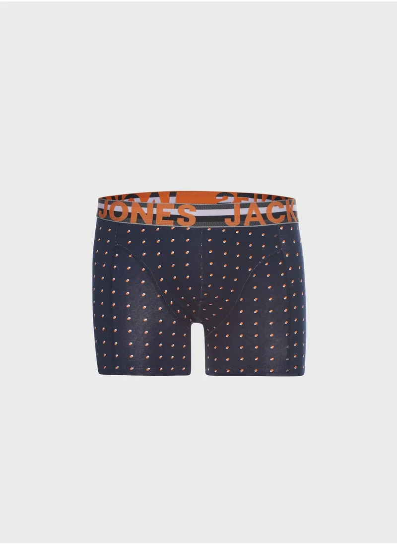 JACK & JONES Henrick 3 Pack Assorted Trunks