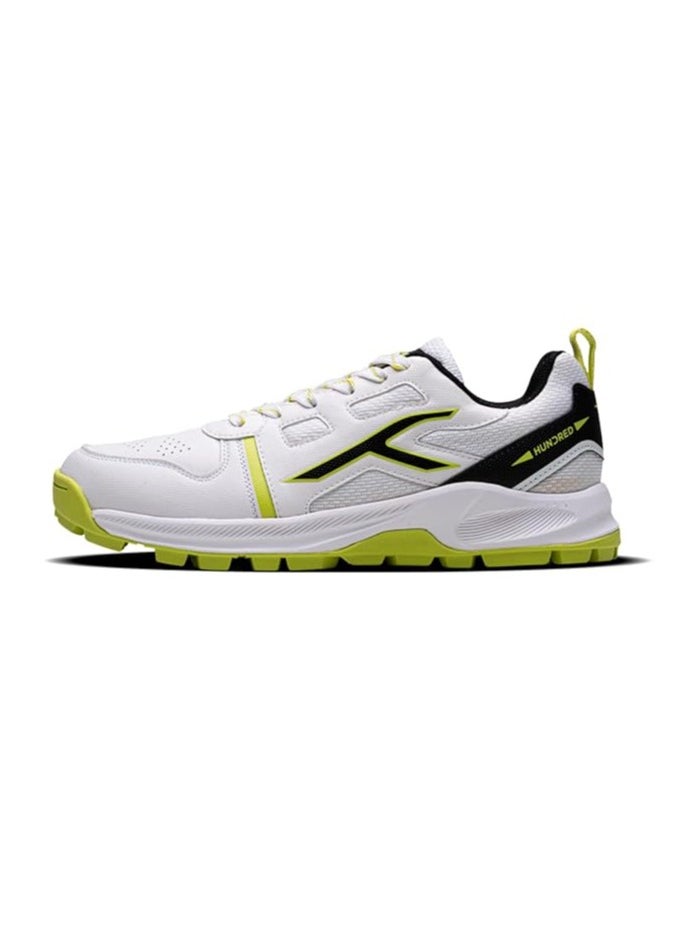 HUNDRED HyperTurf Cricket Shoes | Unisex | TerraSpike Rubber Studs | Vegan Leather/HexaFoam | Lightweight & Highly Durable | Embedded Support Plate for Stability  - Image 1