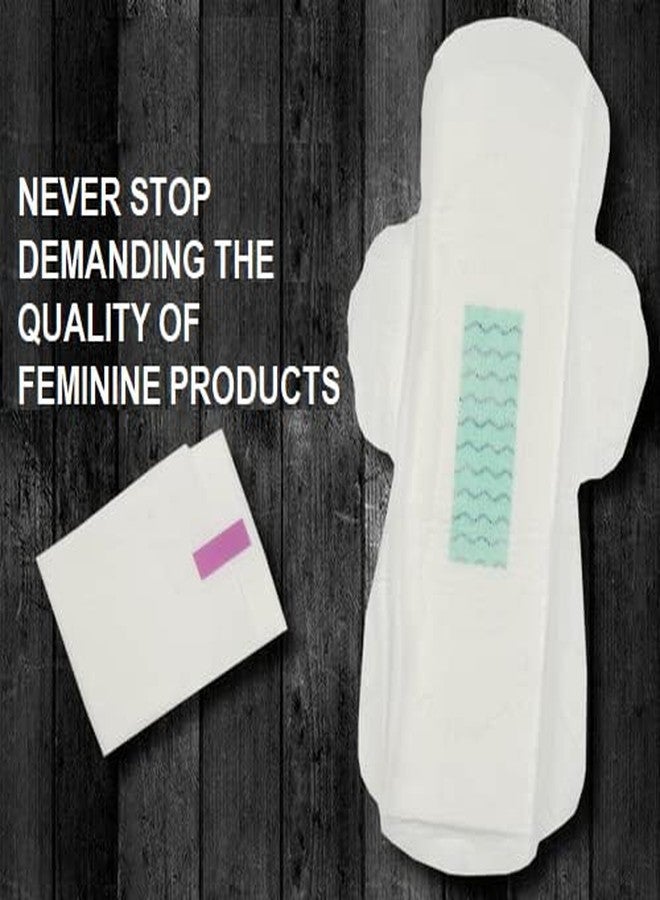 ERHETUS Bamboo Biodegradable Sanitary Pads for Women | Jumbo Pack of 45 pad | 100% Organic Cotton Base Sanitary Napkins for Heavy Flow | Ultra Thin, High Absorbent, Rash Free Periods (350mm, XXL) - Image 2