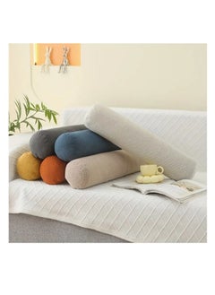Vitacelli Ergonomic Memory Foam Cylinder Pillow - Removable & Washable Cover, Ideal for Spine & Neck Support, Perfect for Sleeping, Reading, and Meditation  - Image 2