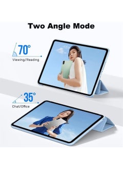 Rock Pow Case for Xiaomi Mi Pad 6/Mi Pad 6 Pro 11 Inch 2023 Trifold Slim Lightweight Shell Smart Protective Cover with Multi-Angle Stand Wake sleep case for Xiaomi Pad 6 11inch/Xiaomi Pad 6 Pro 11inch 2023  - Image 2