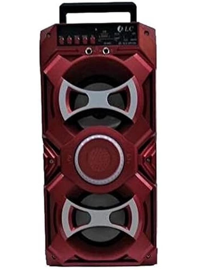 دي إل سي  مكبر صوت محمول يعمل بالبلوتوث وراديو إف إم وبطاقة SD ومشغل MP3 بمنفذ USB - Image 3