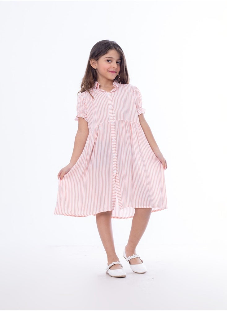 BEBO - Girls Dress Pink - Image 1