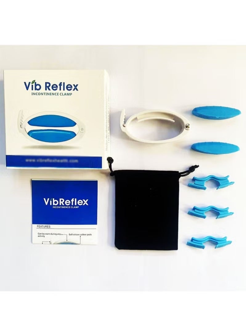 منعكس الاهتزاز مشبك سلس البول للرجال - 3 أحجام قابلة للتعديل - راحة وثقة طوال اليوم - مفصل ضغط احترافي لأعلى ولأسفل للرجال - أفضل مشبك لسلس البول - Image 5