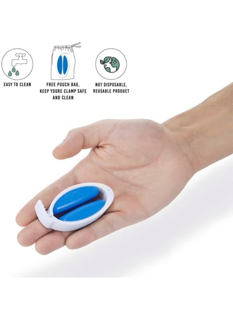 منعكس الاهتزاز مشبك سلس البول للرجال - 3 أحجام قابلة للتعديل - راحة وثقة طوال اليوم - مفصل ضغط احترافي لأعلى ولأسفل للرجال - أفضل مشبك لسلس البول - Image 2