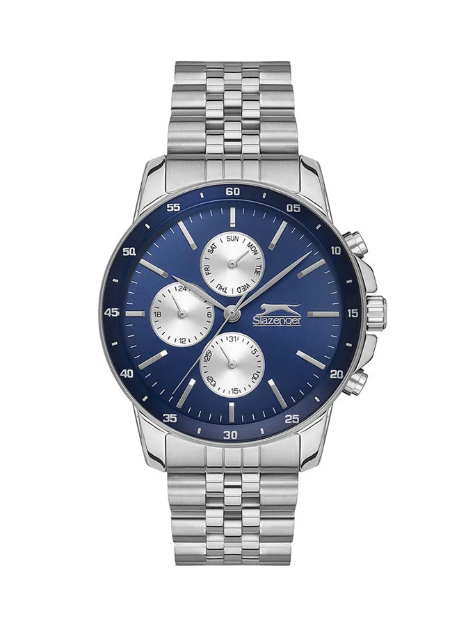 Slazenger Men Multi Function Blue Dial Watch - SL.9.6524.2.03