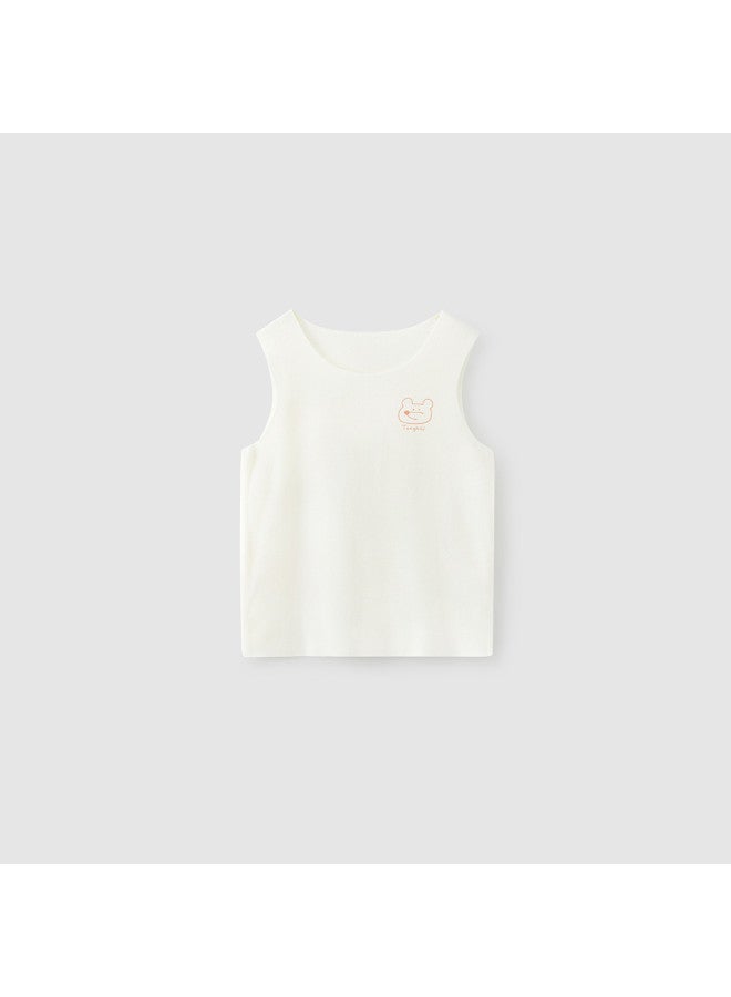 Tongtai Baby Vest Spring And Autumn Infant Clothing Boys Girls Warm Ginger Base Layer Belly Warmer Vest - Image 2