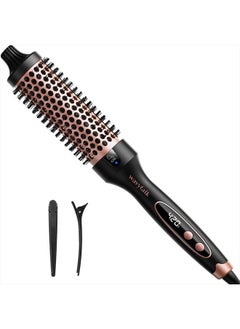 wavytalk Wavytalk Thermal Brush, 1.5 inch Heated Round Brush for Blowout Look, Dual Voltage, Rose Gold, Ceramic Tourmaline, Ionic Technology, 5 Temperature Settings  - Image 1