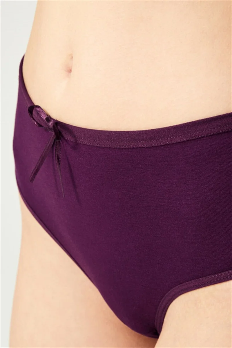 COTTONHILL Basic Classic Cotton Wide Brim Bato Panties 5 Pack