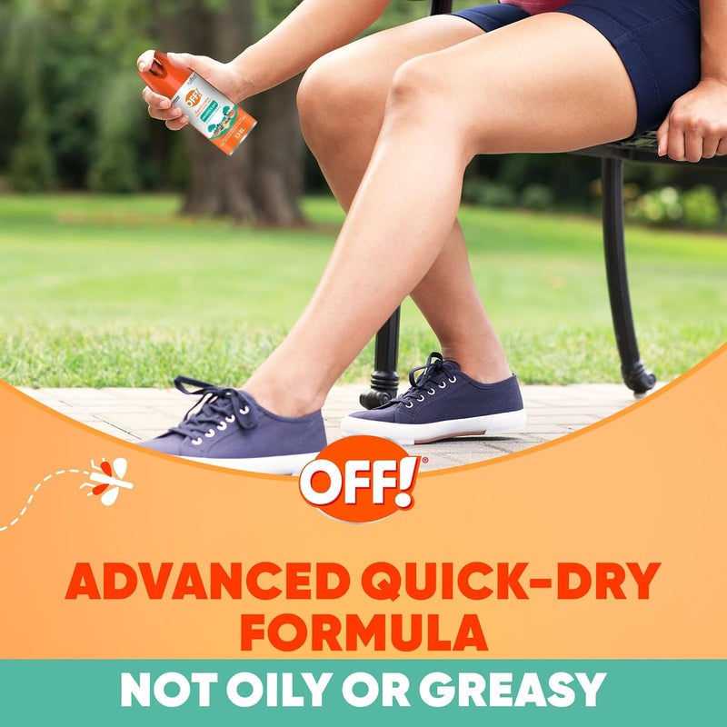OFF! FamilyCare Smooth & Dry Insect Repellent Spray, 2.5 oz - Image 4
