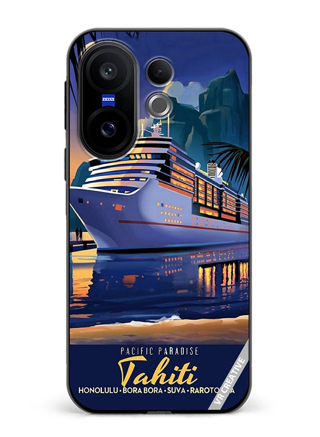 Protective Case Cover For Vivo X200 FE Pacific Paradise Design Multicolour