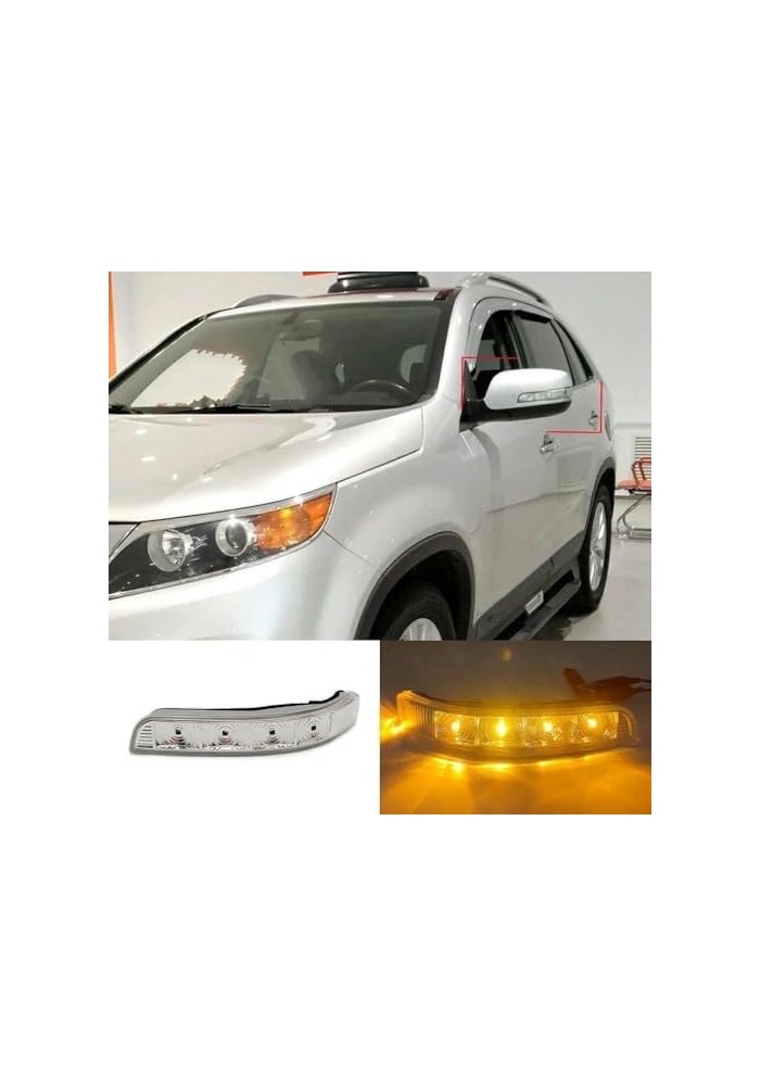 QASULER Car LED Side Mirror Turn Signal Lamp for Kia Sorento - Image 4