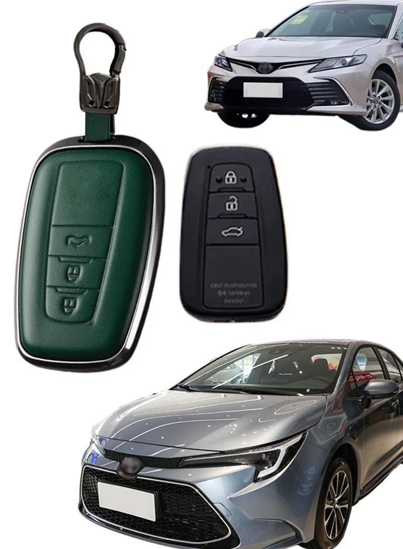 أكمام المفتاح ، مناسبة لمفاتيح كامري 3 ، والطبقة الأولى من مواد جلد البقر ، ومكافحة السقوط ، ومقاومة للتآكل ، وتصميم شامل ، وحماية متعددة الطبقات أكثر أمانا ، ويتم استعادة الشعور المفتاحي. - Image 1