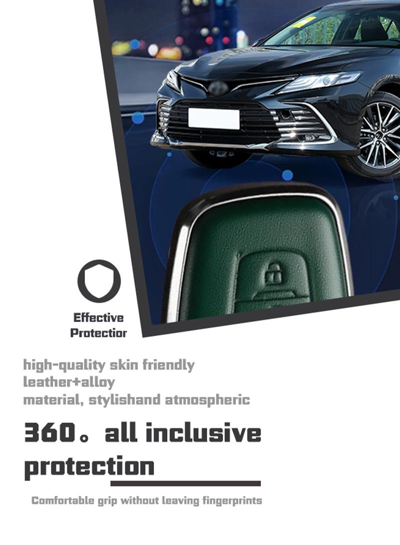 أكمام المفتاح ، مناسبة لمفاتيح كامري 3 ، والطبقة الأولى من مواد جلد البقر ، ومكافحة السقوط ، ومقاومة للتآكل ، وتصميم شامل ، وحماية متعددة الطبقات أكثر أمانا ، ويتم استعادة الشعور المفتاحي. - Image 3