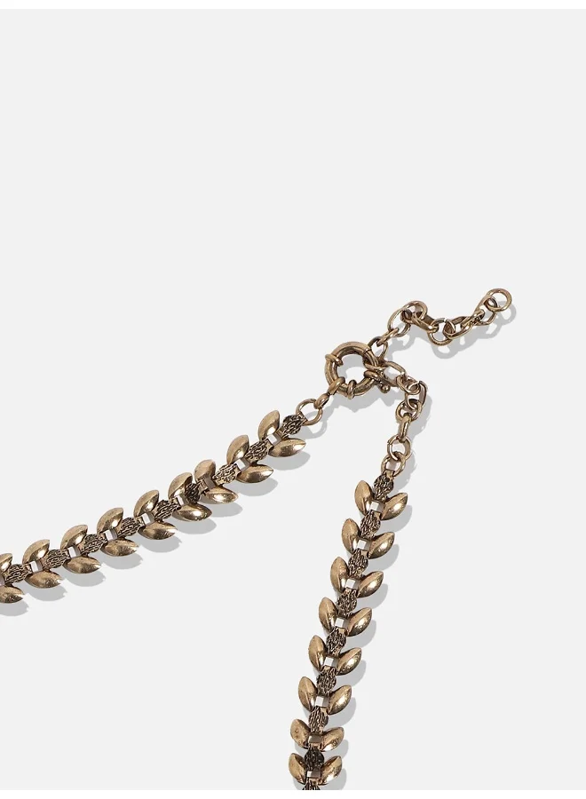 SOHI Designer Statement Stone Artificial Necklace Jewellery