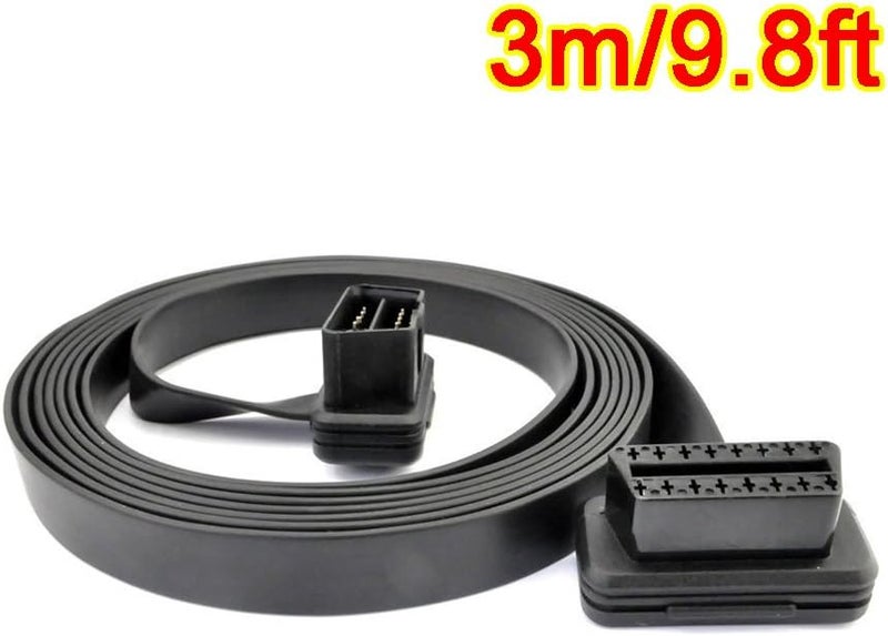 OLLGEN 3M Ultra Flat OBDII Extension Cable - Image 3
