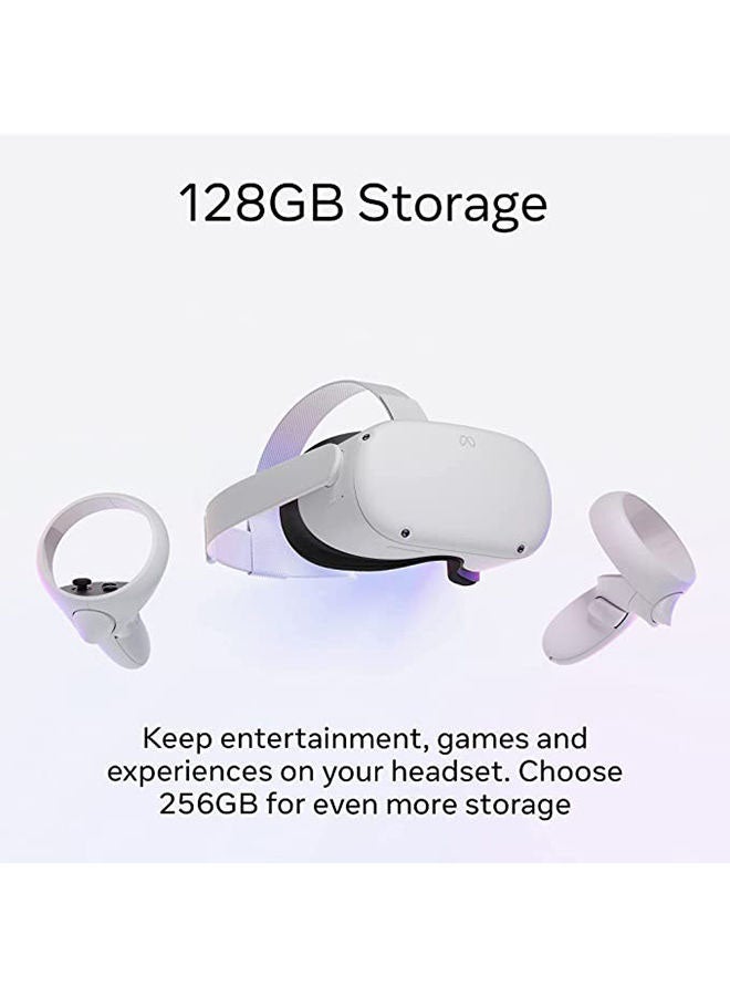 ميتا سماعة رأس VR متقدمة Quest 2 الكل في واحد 128GB - Image 3